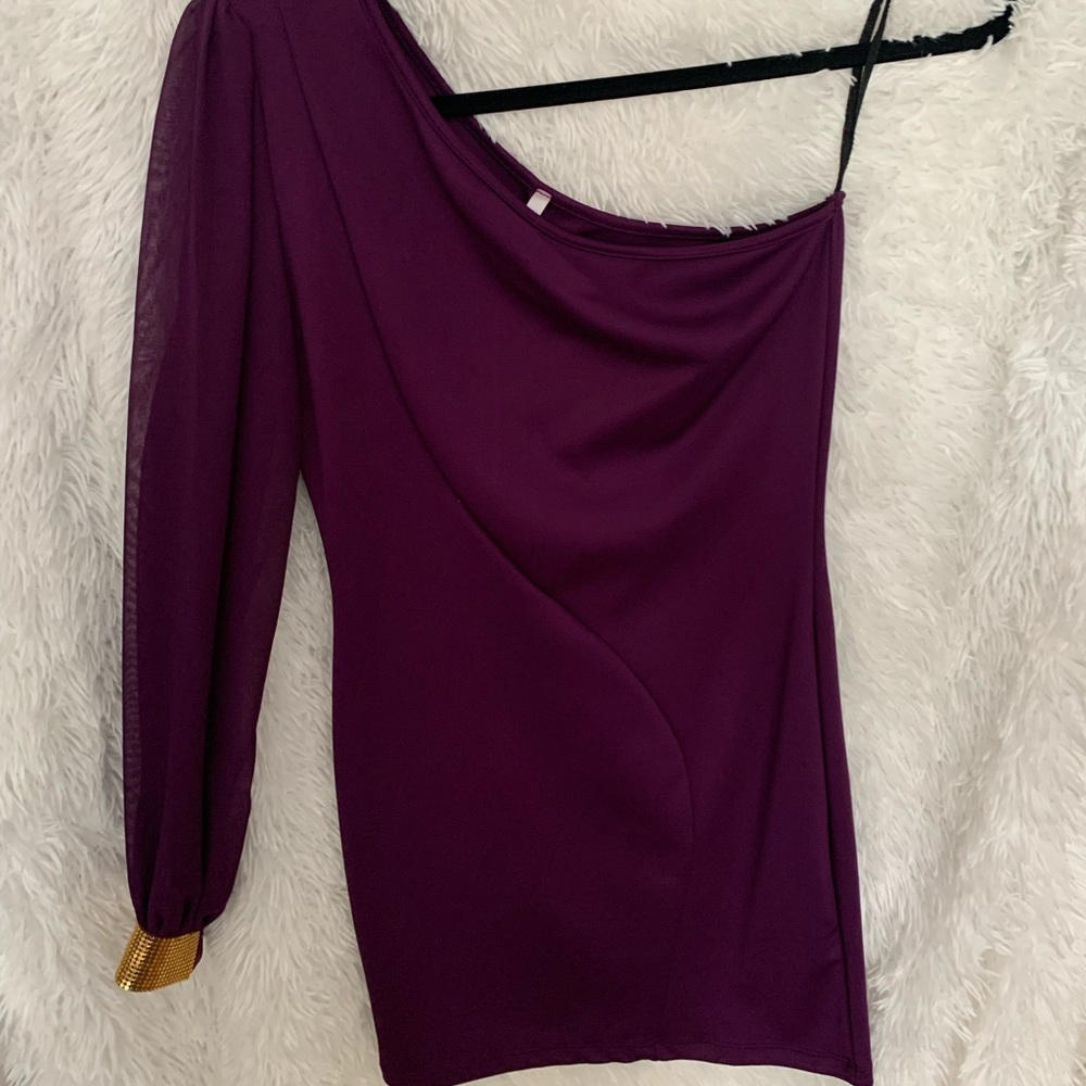 One shoulder bodycon dress